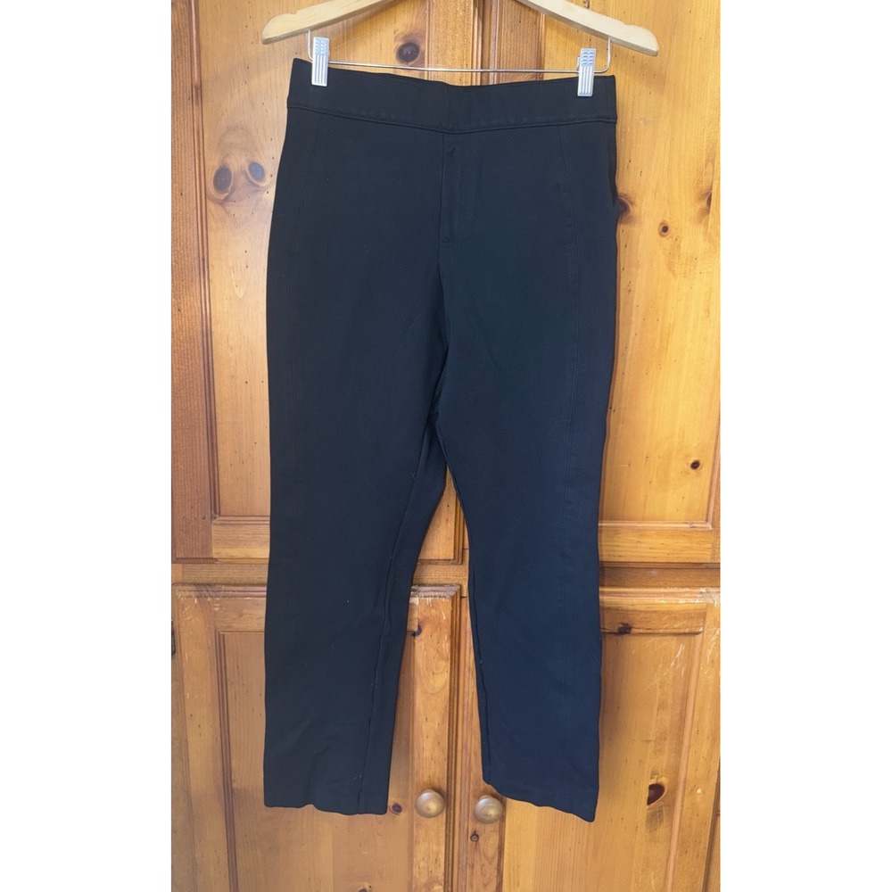SPANX Supersmooth PerfectFit Ponte Slim Straight Pant Black 20254R Women's M